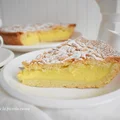 Włoska torta della nonna z kremem pasticcera