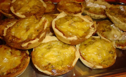 Mini quiche z kurczakiem