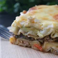 Lasagne z mięsem i cukinią