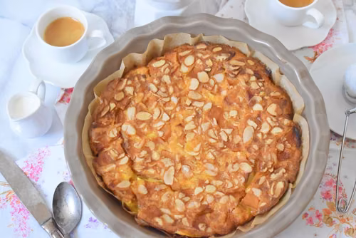 Pieczona frittata z jabłkami