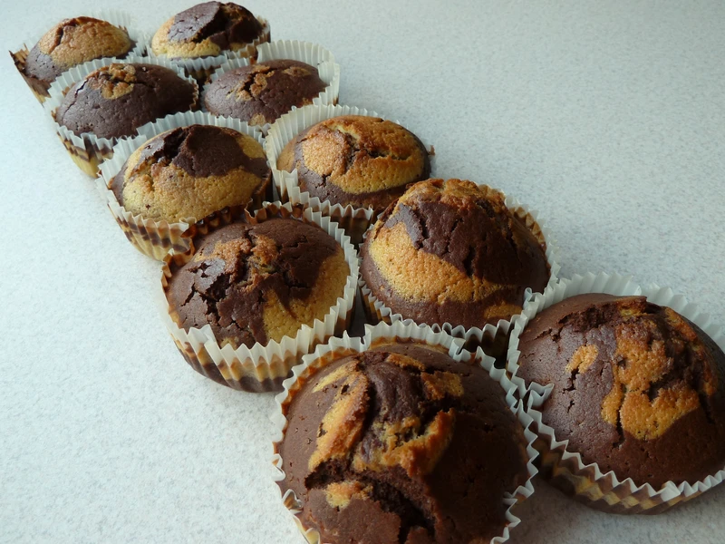 Muffinki łaciate