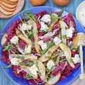 Sałatka z radicchio, gruszką i gorgonzolą