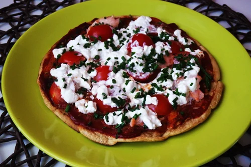 Fit pizza z patelni