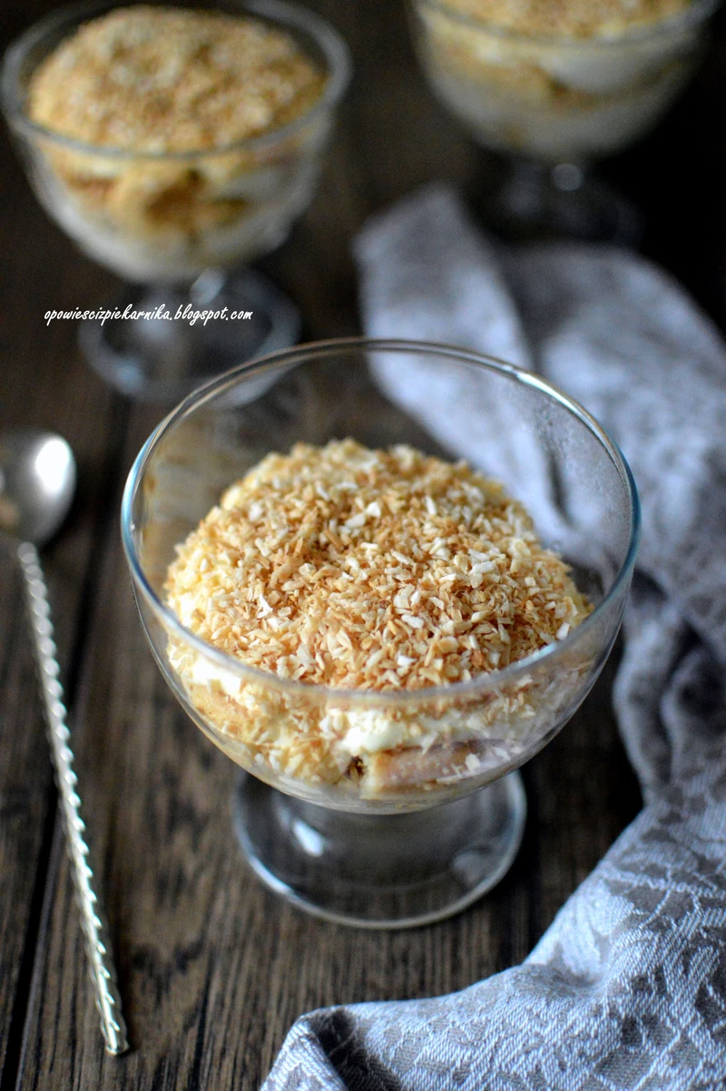 Tiramisu kokosowe