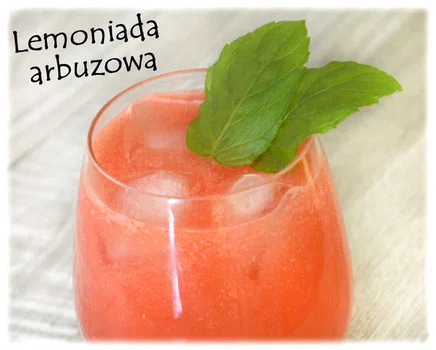 Lemoniada arbuzowa – Kulinarne S.O.S.