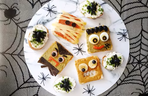 Strrrasznie halloweenowe tosty!