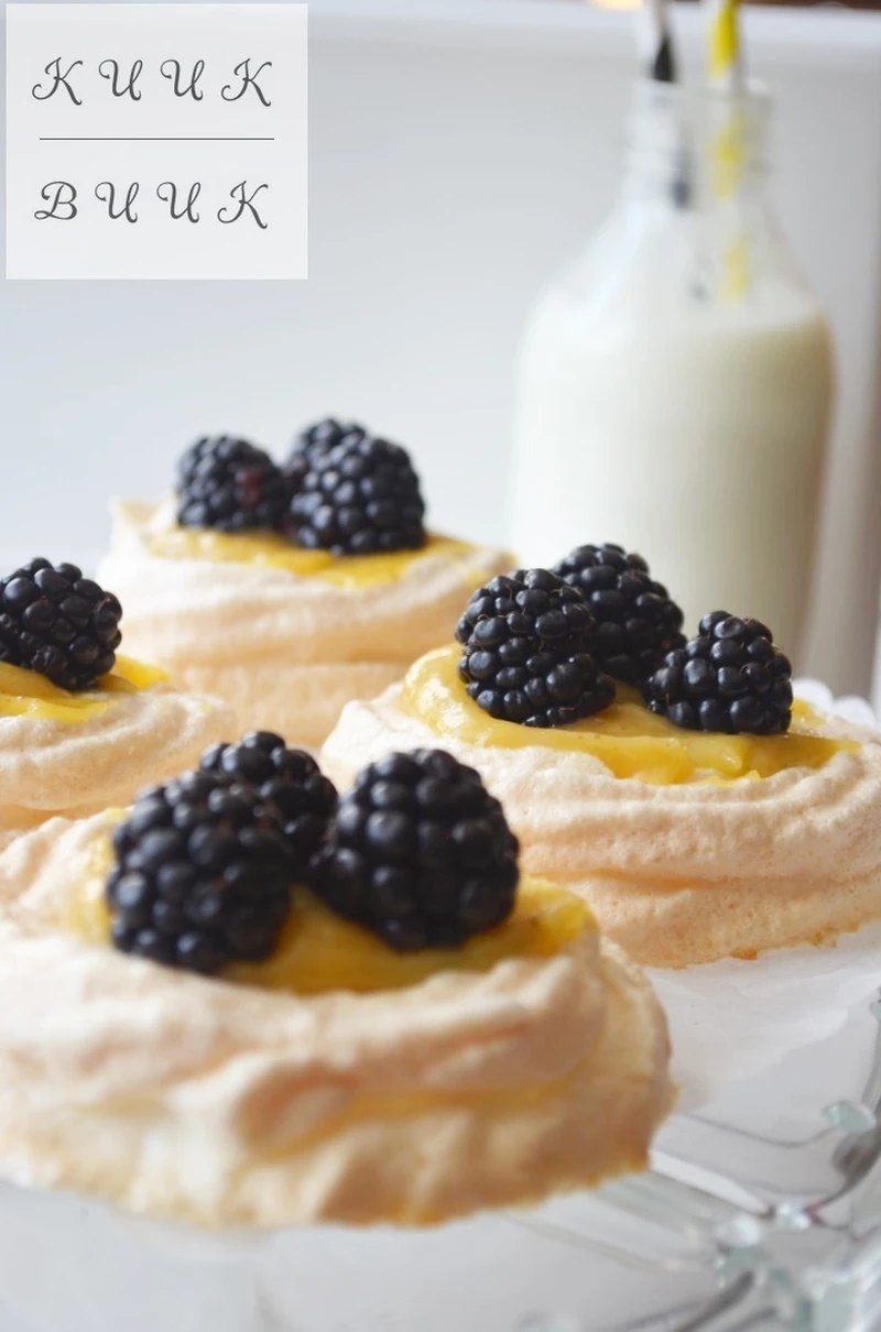 Bezy z lemon curd