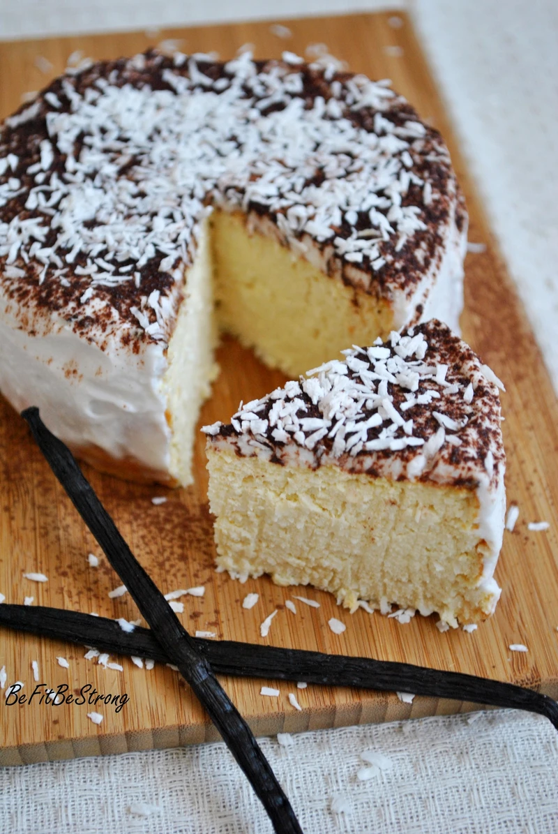 Kokosowy tofurniczek czyli serniczek z tofu