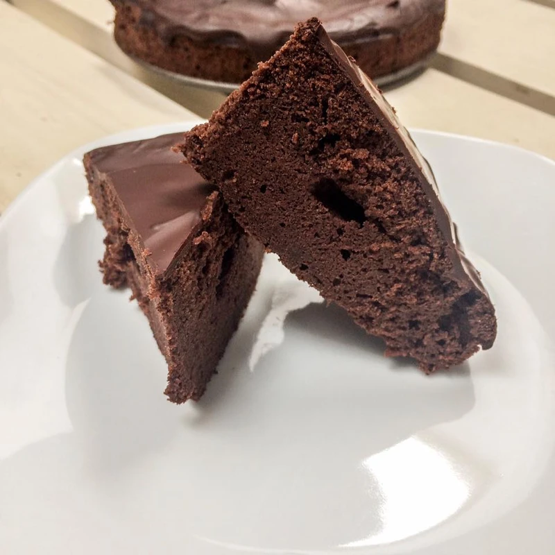 Brownie z czerwonej fasoli