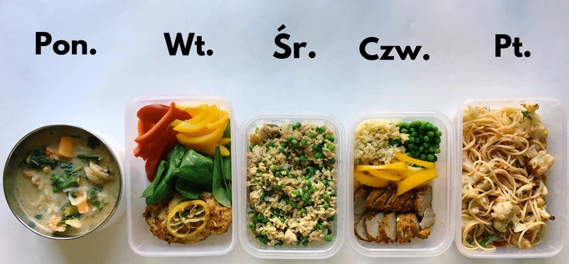 MENU NA TYDZIEŃ: 5 DAŃ Z 5 SKŁADNIKÓW LUB MNIEJ