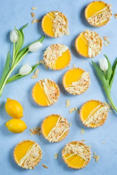 WIelkanocne tartaletki z lemon curd