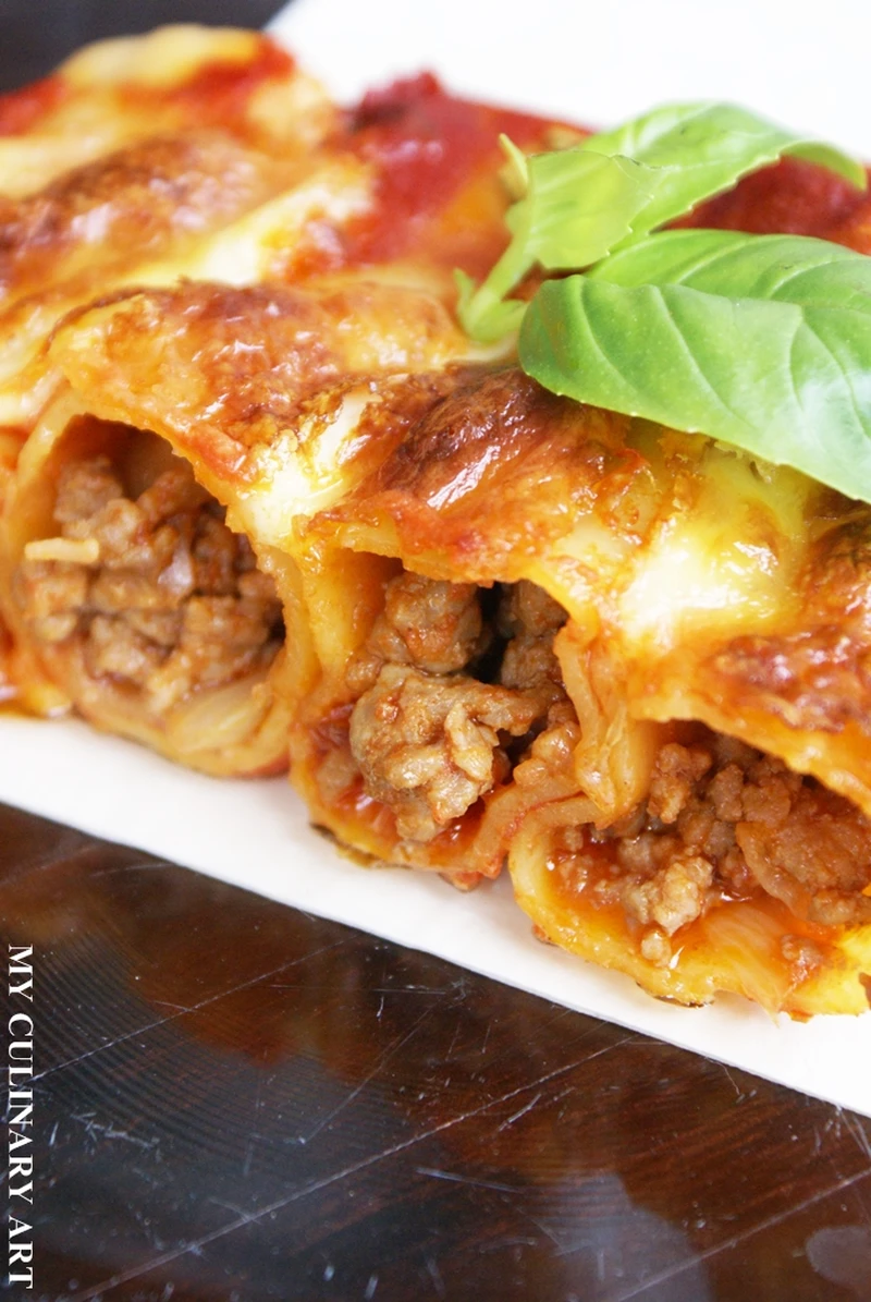 Cannelloni z mięsem mielonym