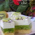 kostka jogurtowa z kiwi