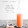 Kompot z rabarbaru