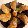 Pierogi z pieca z łososiem