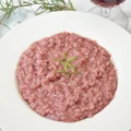 Risotto z czerwonym winem i rozmarynem