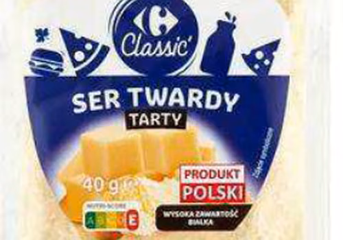 Wycofanie partii "Ser Twardy Tarty 40 g" po wykryciu Listeria monocytogenes