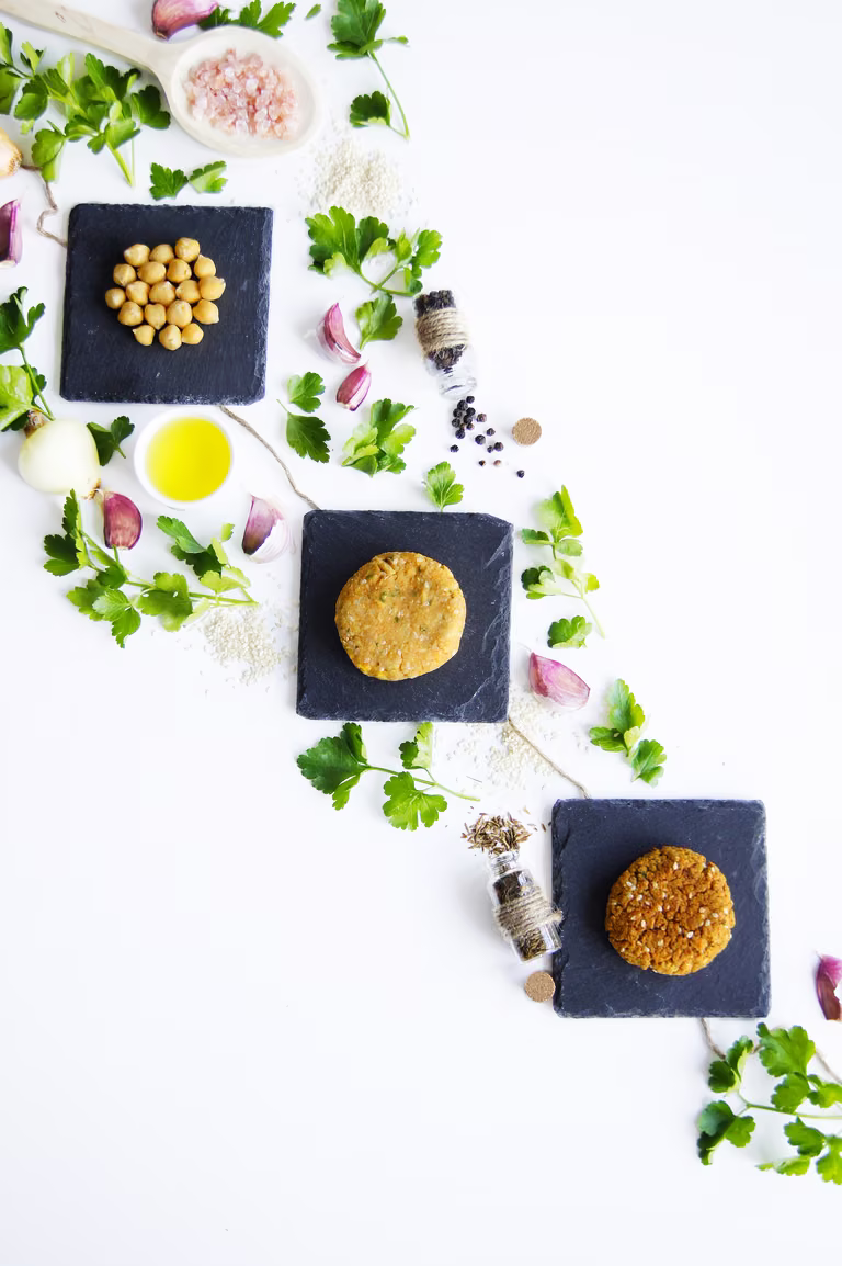 Pieczone falafele (6 składników)