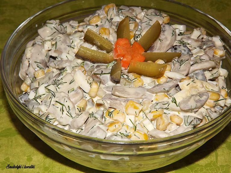 Sałatka pieczarkowa