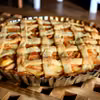 Tarta z budyniem i jabłkami