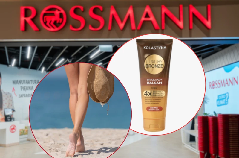 Balsam brązujący z Rossmanna to efekt wakacyjnej skóry za 16 zł! Błyskawiczna, złota opalenizna bez solarium i żółtych smug