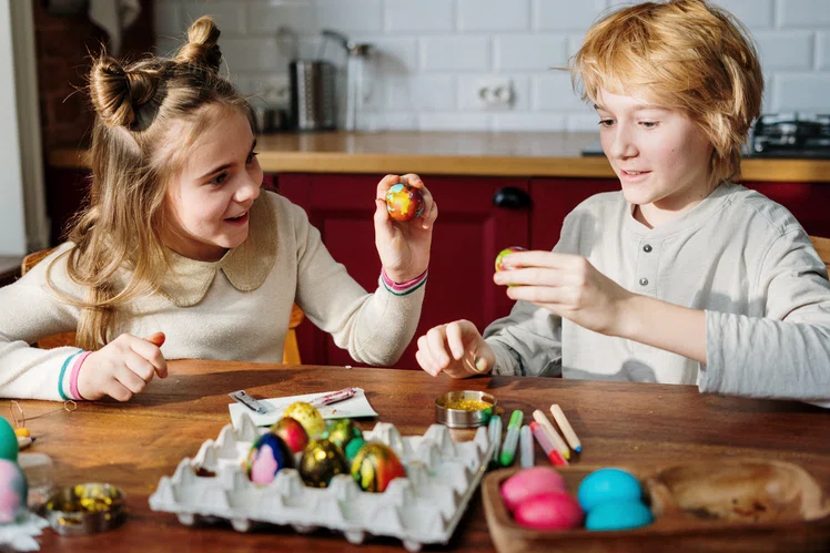 Zdjęcie 6 sposób na naturalnie farbowanie jajek na Wielkanoc! #1
