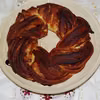Warkocz drożdżowy cynamonowy