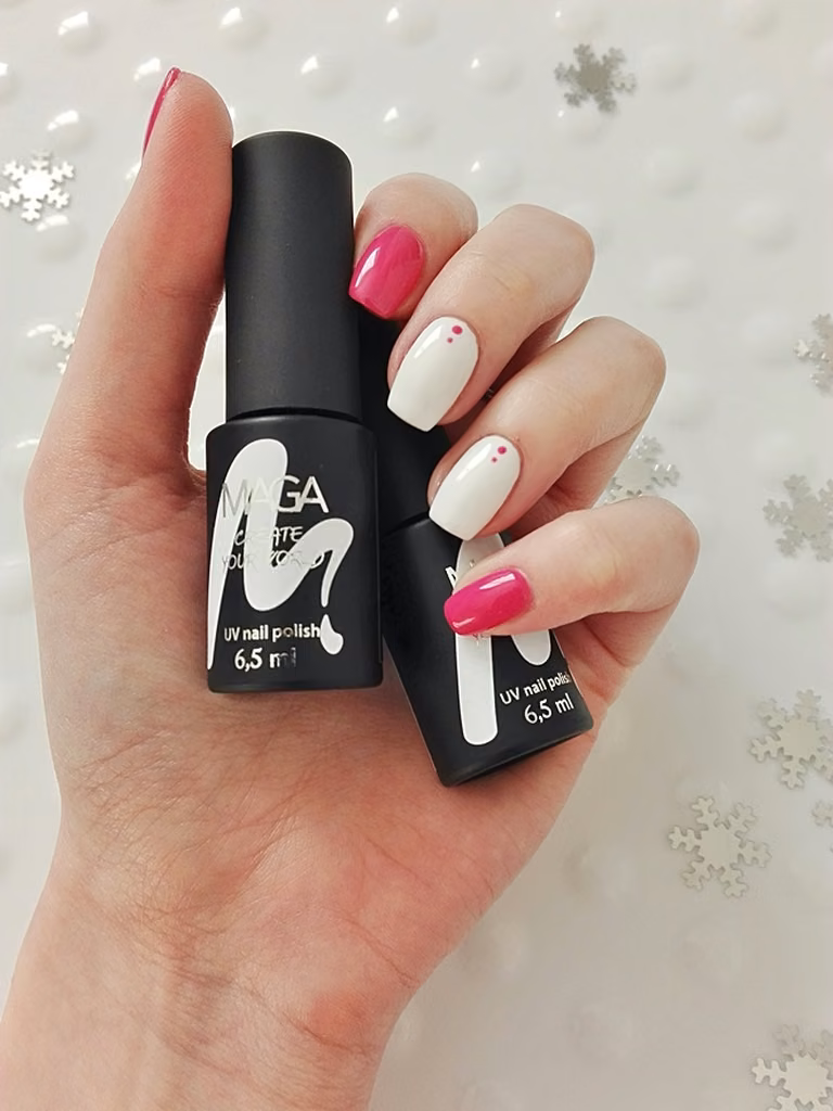 LAKIERY HYBRYDOWE MAGA COSMETIC – LOVE OR FRIENDSHIP, WHITE ONE