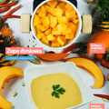 Zupa dyniowa z mlekiem kokosowym!