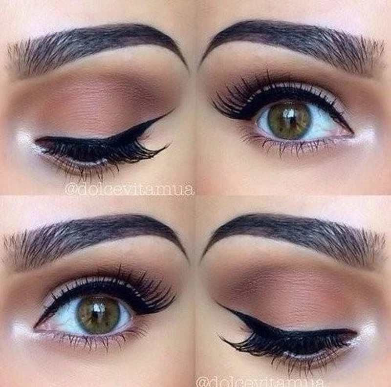 Delikatny make-up