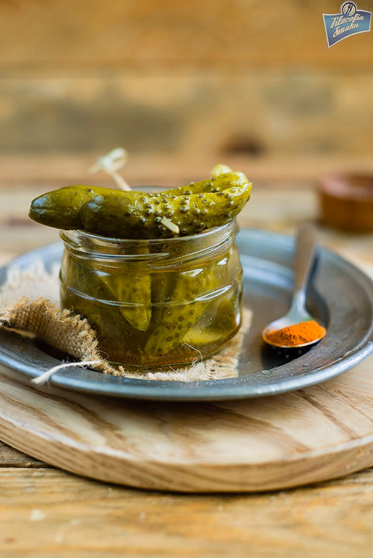Ogórki z chilli do słoików