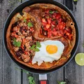 Pieczone naleśniki z farszem tex-mex