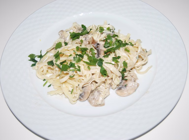 Makaron z serkiem mascarpone