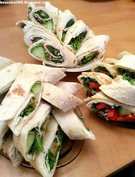 Chrzanowe rollsy z tortilli