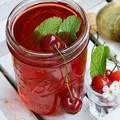 Kompot truskawkowo - czereśniowy