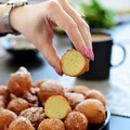 Pączuszki na mascarpone z bananowym nadzieniem (tylko 5 minut!)