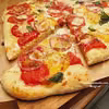 Pizza z pomidorami mascarpone