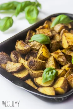 Karmelizowane pieczone ziemniaki curry