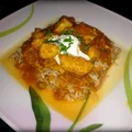 Pierś z kurczaka w sosie curry z mleczkiem kokosowym :)