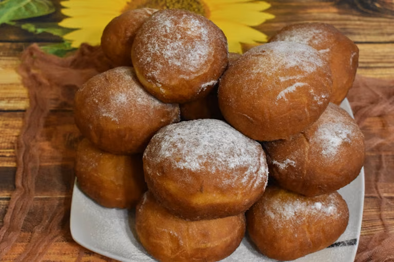 Pączki z krówką