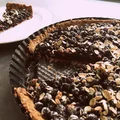 Tarta owsiana z porzeczkami