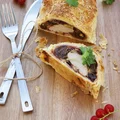 Polędwiczka wieprzowa w cieście francuskim - zdjęcia krok po kroku
