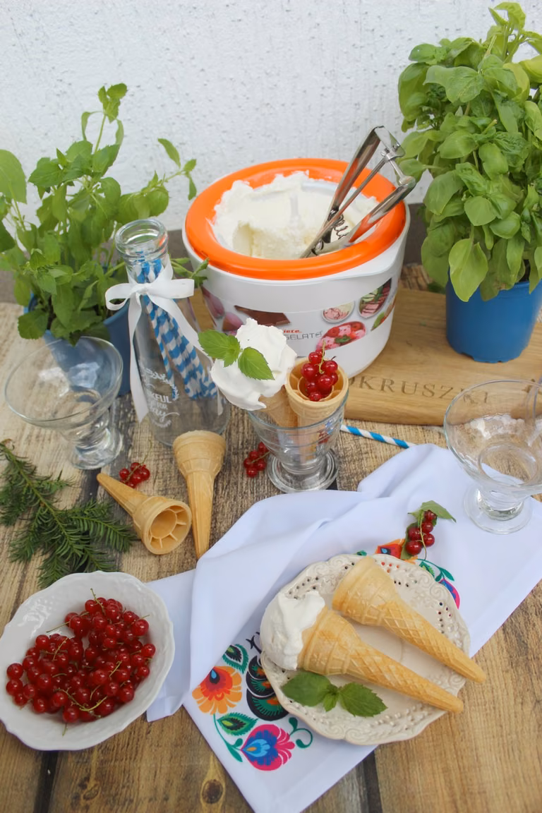 Kremowe lody śmietankowe w 30 minut