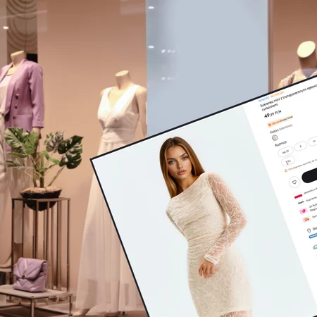 Ta sukienka z Sinsay za 49 zł to pewniak na Komunię i Chrzciny! Cyrkonie i koronki dodają szyku - kolor subtelnej naturalności