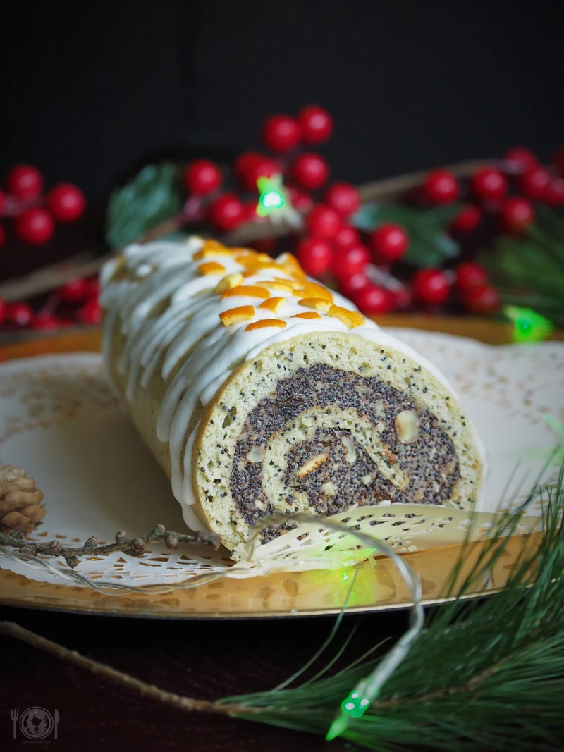 Keto rolada makowa (Paleo, LowCarb)