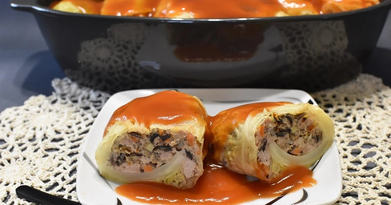 Kotlet chiński w kapuście