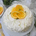 Tort makowo-pomarańczowy