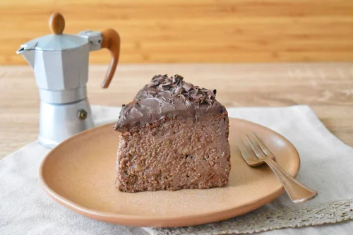 Włoski sernik czekoladowy - "Migliaccio" z kaszka semoliną i ricottą