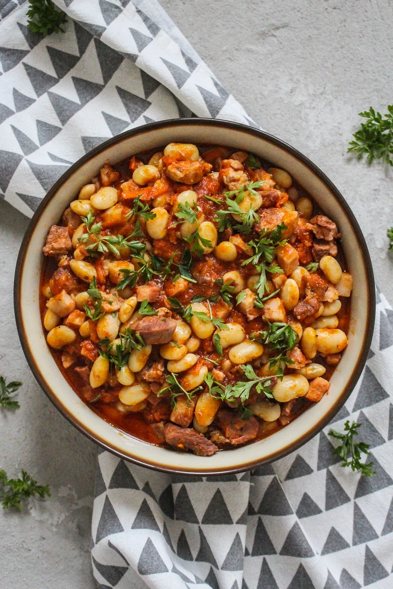 Cassoulet - francuski gulasz z fasolką
