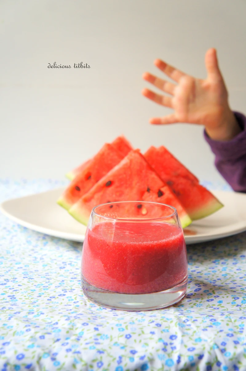 Arbuzowo-truskawkowe smoothie